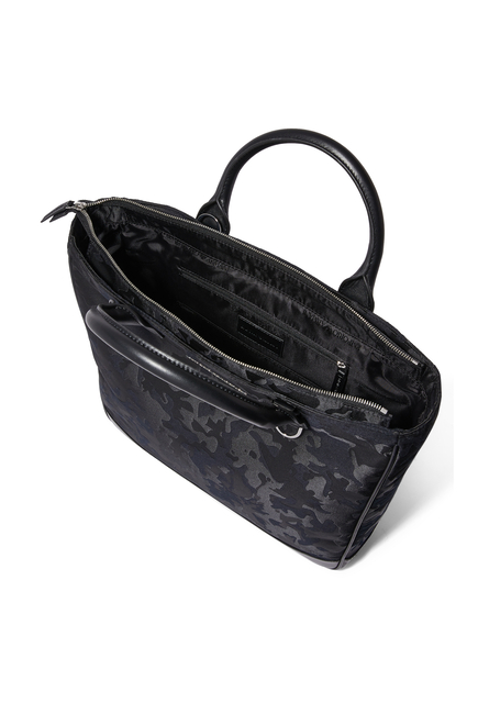 Camouflage Jacquard Tote Bag
